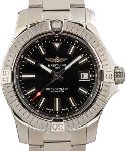 HandMade The Breitling Avenger Automatic 43 Black Index Dial