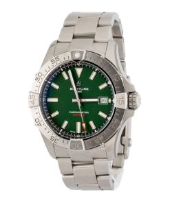 Alternative view of HandMade The Breitling Avenger Automatic 42 Green Dial