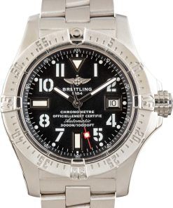 HandMade The Breitling Avenger Seawolf Black Dial