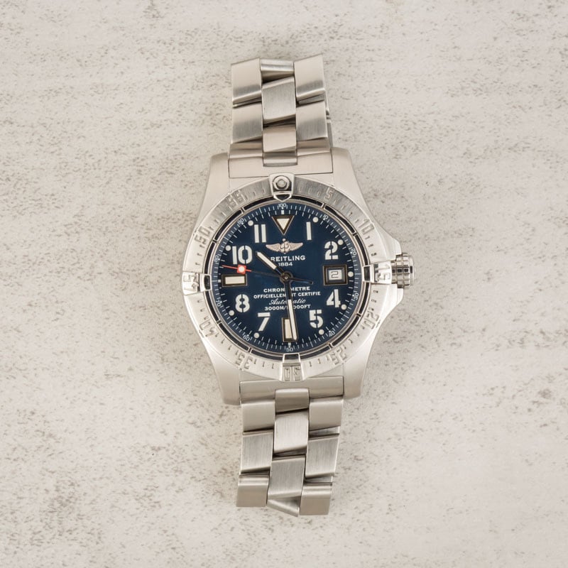 HandMade The Breitling Avenger Seawolf Blue Dial - Image 6