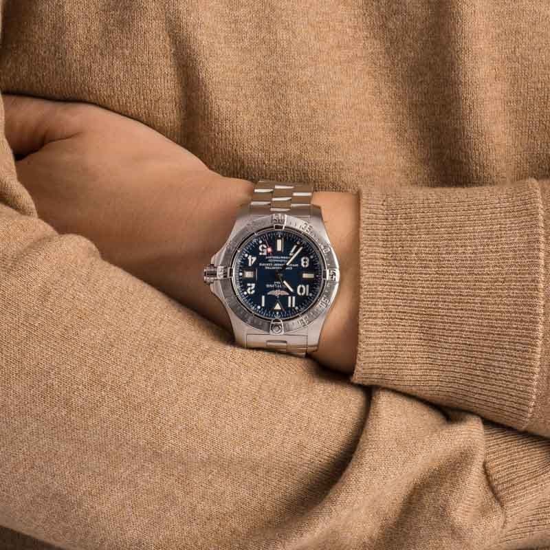 HandMade The Breitling Avenger Seawolf Blue Dial - Image 5