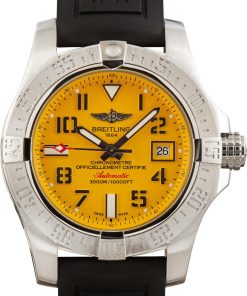 HandMade The Breitling Avenger II Seawolf A17331 Yellow Dial