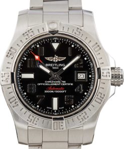HandMade The Breitling Avenger II Seawolf Black Dial