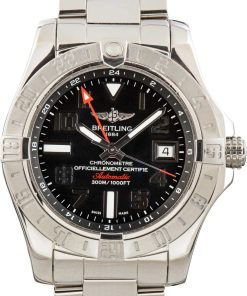 HandMade The Breitling Avenger Automatic GMT 43 Black Dial