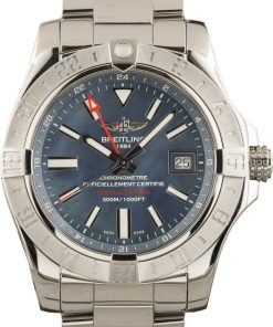 HandMade The Breitling Avenger Automatic GMT 43 Mother Of Pearl