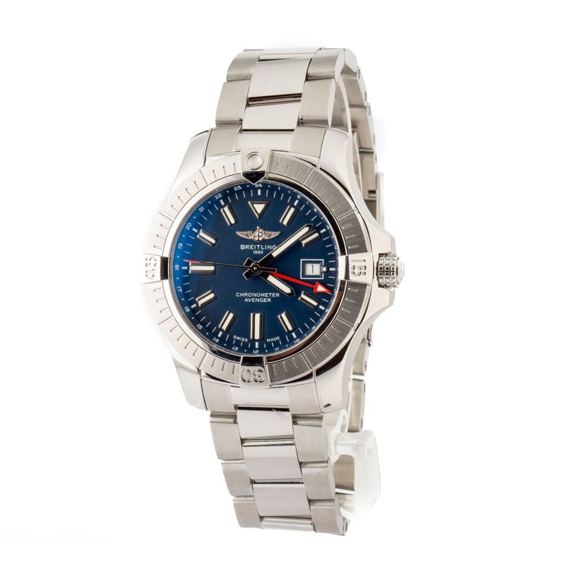 HandMade The Breitling Avenger Automatic GMT 45MM Steel - Image 2
