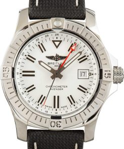 HandMade The Breitling Avenger II GMT Stainless Steel