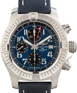 HandMade The Breitling Avenger Chronograph GMT 45 Blue Dial