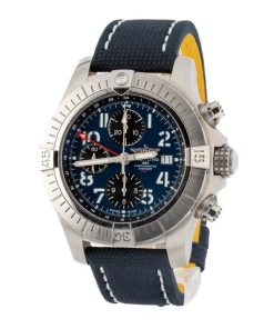Alternative view of HandMade The Breitling Avenger Chronograph GMT 45 Blue Dial