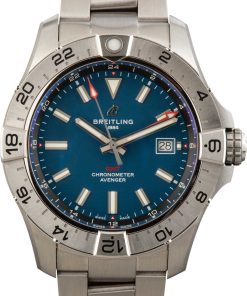 HandMade The Breitling Avenger Automatic GMT 44 Blue Dial