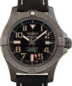 HandMade The Breitling Avenger Seawolf DLC Coated Titanium