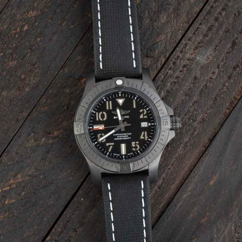 HandMade The Breitling Avenger Seawolf DLC Coated Titanium - Image 6