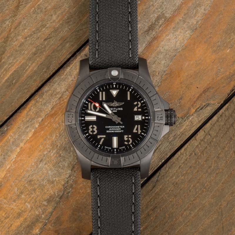 HandMade The Breitling Avenger Seawolf DLC Coated Titanium - Image 5