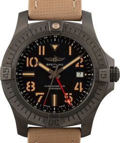 HandMade The Breitling Avenger Black Arabic Dial