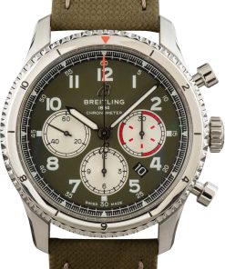HandMade The Breitling Aviator 8 B01 Green Dial