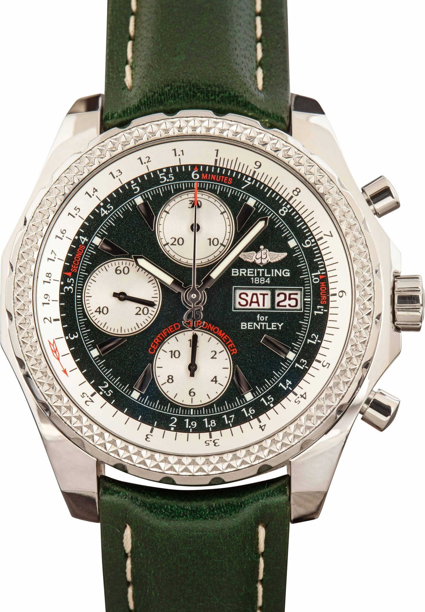 HandMade The Breitling for Bentley Motors GT Green Dial