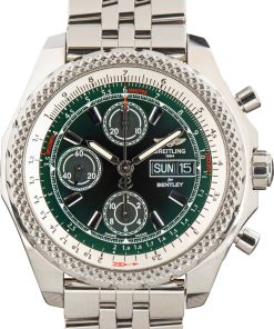HandMade The Breitling Bentley GT II Stainless Steel Green Dial