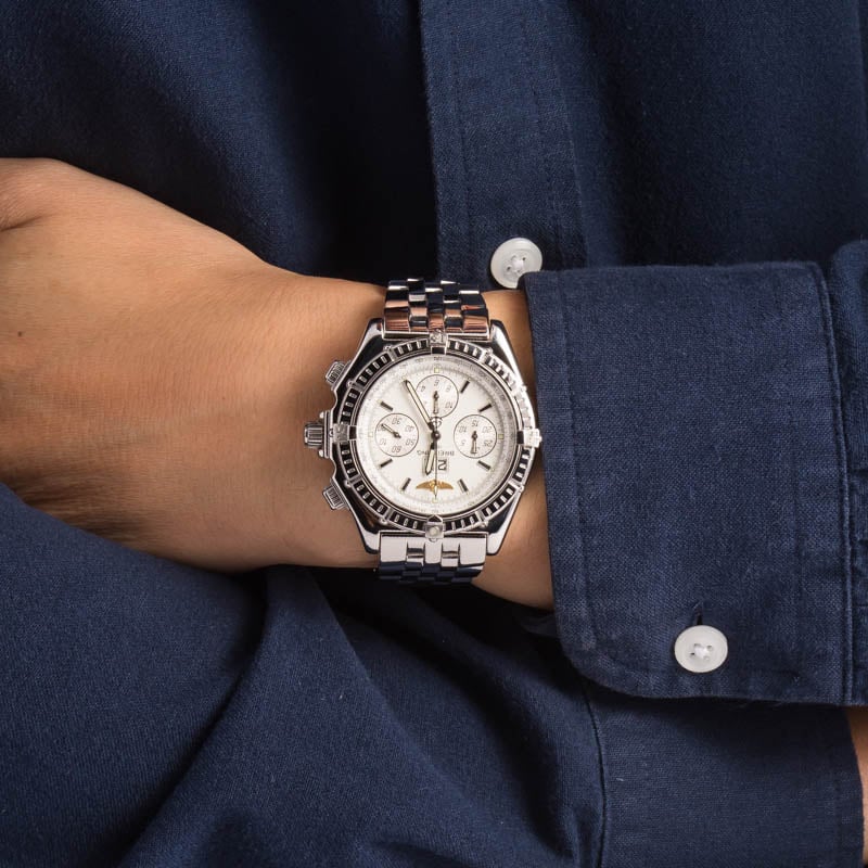 HandMade The Breitling Crosswind Special White Dial - Image 5