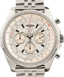 HandMade The Breitling Bentley 6.75 Silver Dial