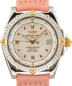 HandMade The Breitling Callisto Ref B77346 Mother of Pearl Dial