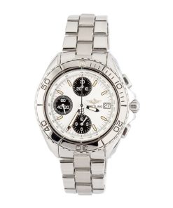 Alternative view of HandMade The Breitling Aeromarine Chrono Shark White Dial