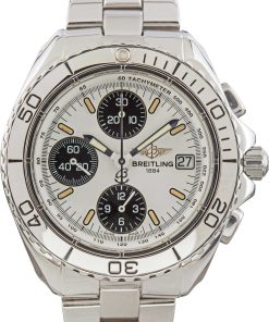 HandMade The Breitling Aeromarine Chrono Shark White Dial