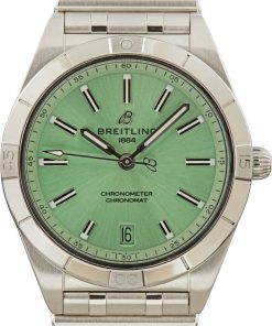HandMade The Breitling Chronomat Automatic 36 Green Dial
