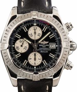 HandMade The Breitling Chronomat Black Index Dial