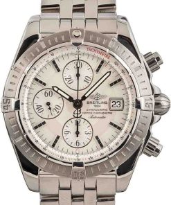 HandMade The Breitling Chronomat Evolution Mother of Pearl Dial