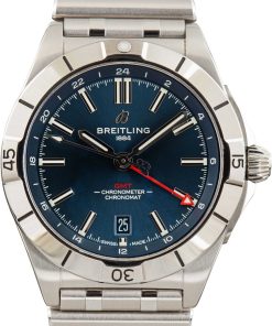 HandMade The Breitling Chronomat GMT Blue Dial