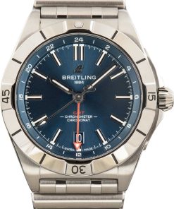 HandMade The Breitling Chronomat GMT Blue Dial
