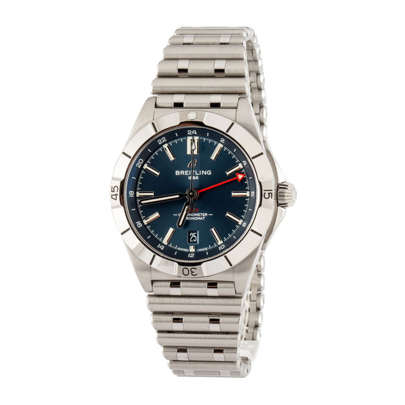 HandMade The Breitling Chronomat GMT Blue Dial - Image 2