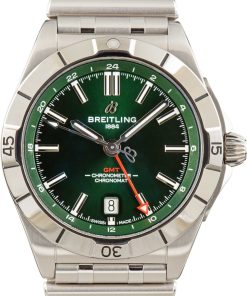 HandMade The Breitling Chronomat GMT Green Dial