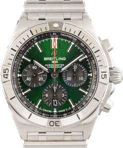 HandMade The Breitling Chronomat B01 42 Green Dial