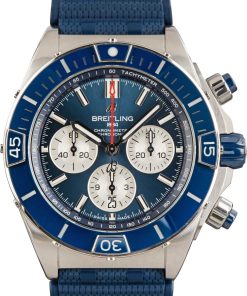 HandMade The Breitling Super Chronomat B01 Blue Dial