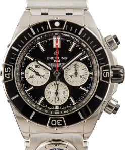 HandMade The Breitling Super Chronomat B01 44 Black Dial