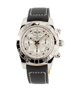 Alternative view of HandMade The Breitling Chronomat 41 Silver Dial