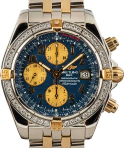 HandMade The Breitling Chronomat Stainless Steel & Yellow Gold