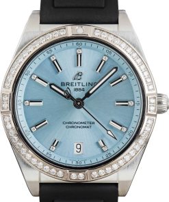 HandMade The Breitling Chronomat 36 Blue Dial