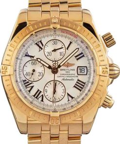 HandMade The Breitling Chronomat 18k Rose Gold