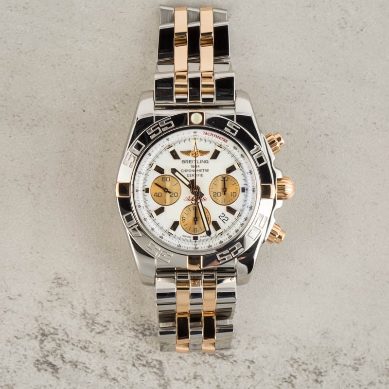 HandMade The Breitling Chronomat 44 White Dial - Image 6