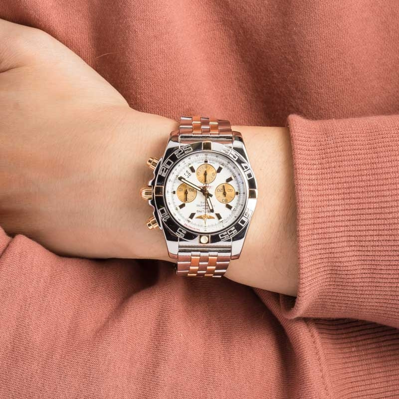 HandMade The Breitling Chronomat 44 White Dial - Image 5