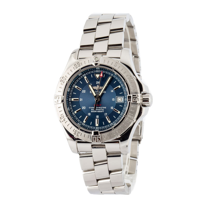 HandMade The Breitling Colt Stainless Steel Blue Dial - Image 2