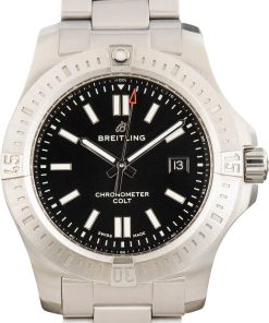 HandMade The Breitling Colt Automatic A17388 Black Dial