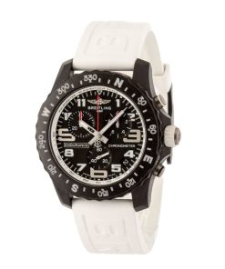 Alternative view of HandMade The Breitling Endurance Pro White Rubber Strap