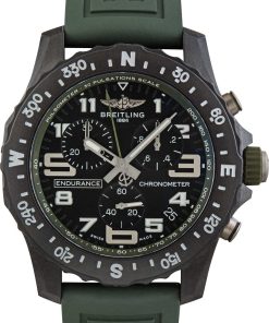 HandMade The Breitling Endurance Pro 44 Breitlight Green Strap
