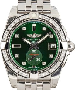 HandMade The Breitling Galactic 36 Green Dial