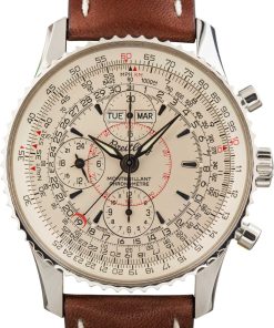 HandMade The Breitling Navitimer Montbrillant Datora Ref A21330 Stainless Steel