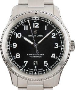 HandMade The Breitling Navitimer 8 Black Dial