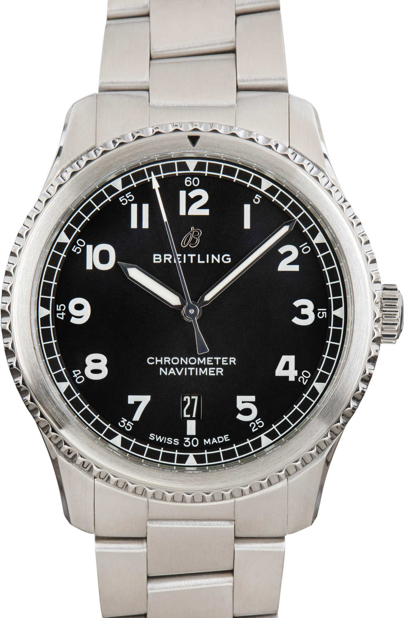 HandMade The Breitling Navitimer 8 Black Dial